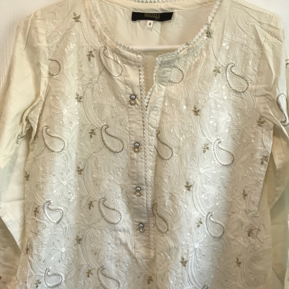 Chikan cotton Kurta